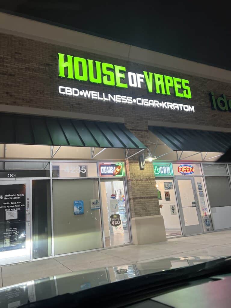 House of Vapes - Dallas - Vape, Delta 8, Cigar, Kratom, Smoke Shop, & more - Uptown - Oak Lawn - Love Field - Highland Park store preview image