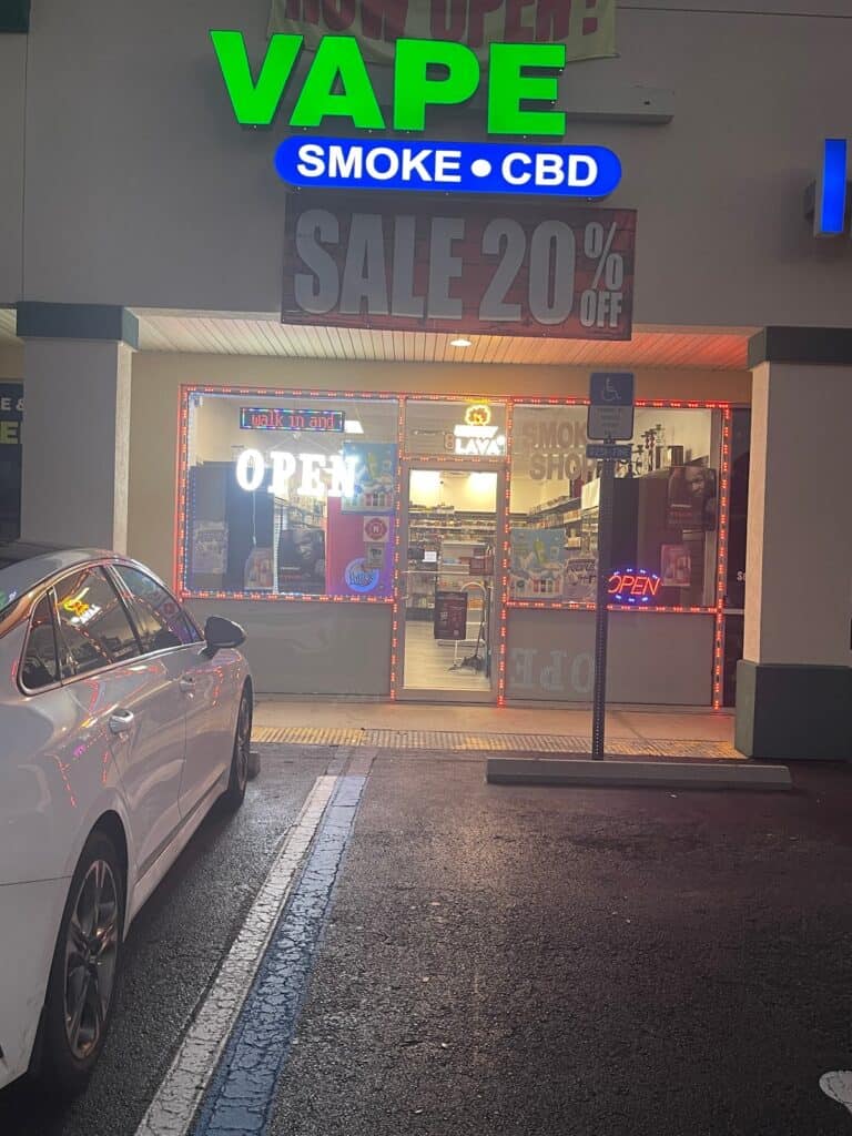 Lava smoke vape store preview image