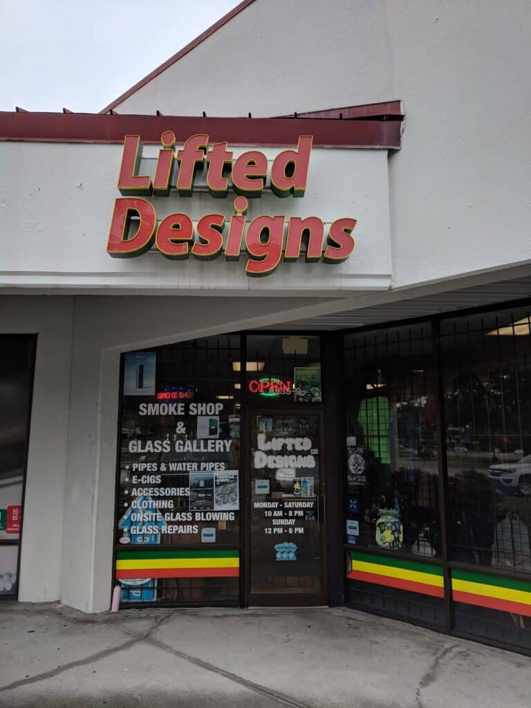 Lifted Designs Smoke Shop - Jacksonville, FL store preview image